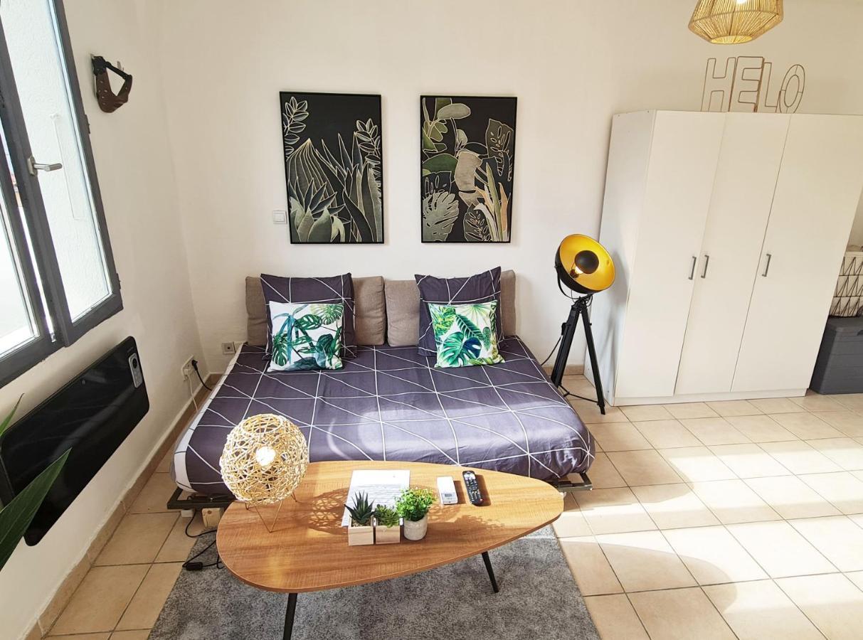 Gregbnb - Centre Ancien - Studio Roof-Top - Climatise - 5Eme Etage ตูลง ภายนอก รูปภาพ